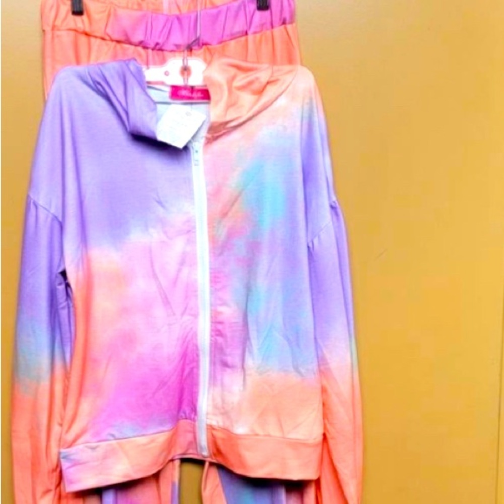 Multicolor Track Suit